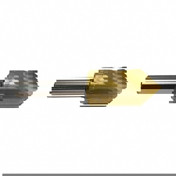 Countersink: 100.00 deg Included Angle, 1 Flute, High-Speed Steel, Right Hand
